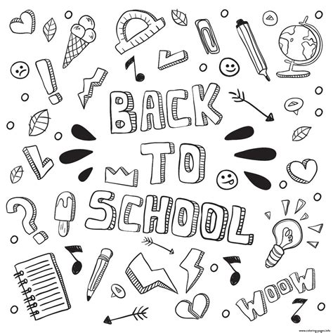 Back To School Coloring Pages Fun And Educational Back To School Coloring Pages - Back To School Coloring Pages