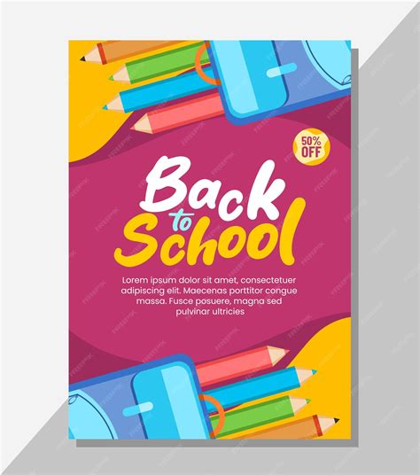 Back To School Flyer Examples