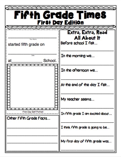 Back To School Ideas 5th Grade Open House Ideas - 5th Grade Open House Ideas