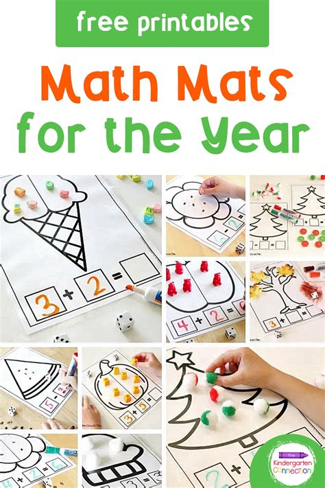 Back To School Math Mats Free Addition And Back To School Math - Back To School Math