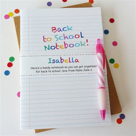 Back To School Notebook Amp School Calendars Calendar Craft Ideas For School - Calendar Craft Ideas For School