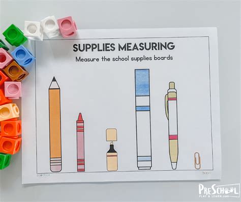 Back To School Worksheet Preschool Measurement Activities Preschool Measurement Worksheets - Preschool Measurement Worksheets