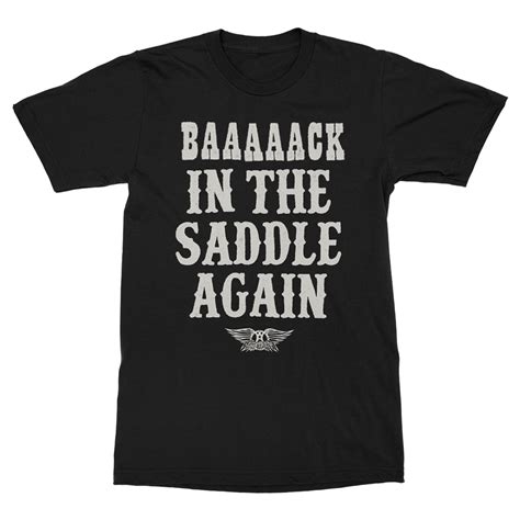 back in the saddle
