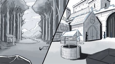 Background Drawing Ideas Unleashing Your Artistic Potential Scenery Outlines For Colouring - Scenery Outlines For Colouring