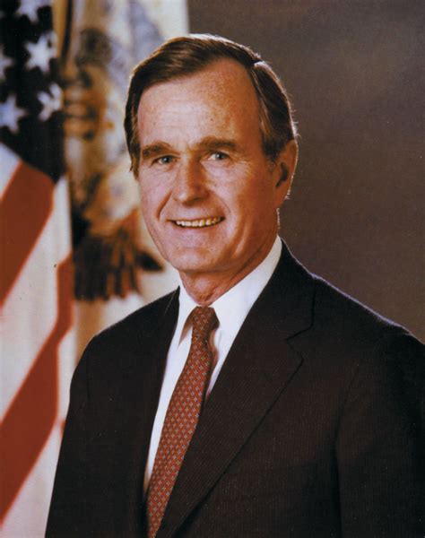 background of george hw bush