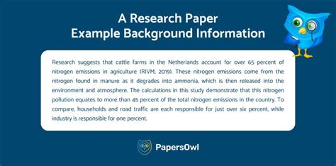 Full Download Background Information On Research Paper 