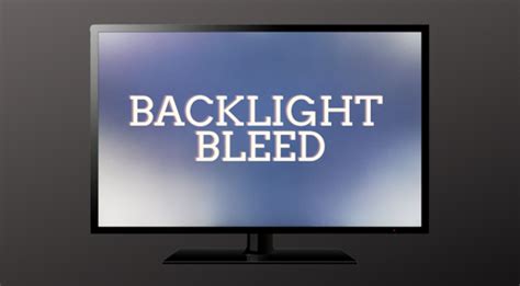 backlight bleed warranty