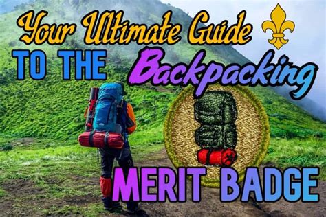 Backpacking Merit Badge Requirements And Guides Camping Merit Badge Worksheet Answers - Camping Merit Badge Worksheet Answers