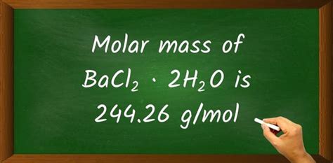 Bacl2 Molar Mass