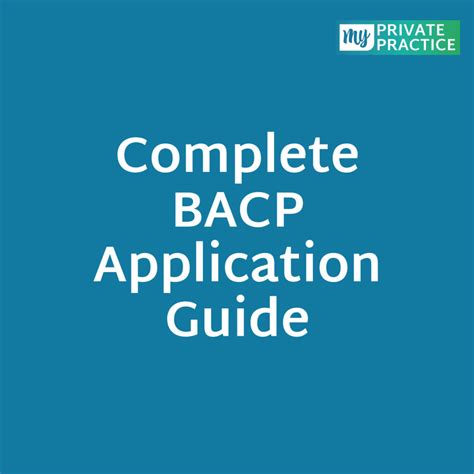 Read Bacp Accreditation Guide To Applying 