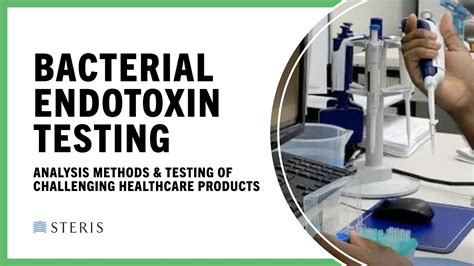 Bacterial Endotoxin Testing Validation
