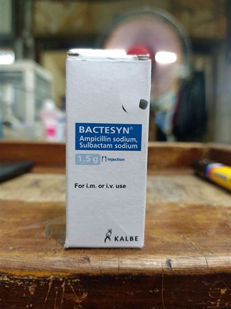 bactesyn injeksi | BACTESYN KalbeMed