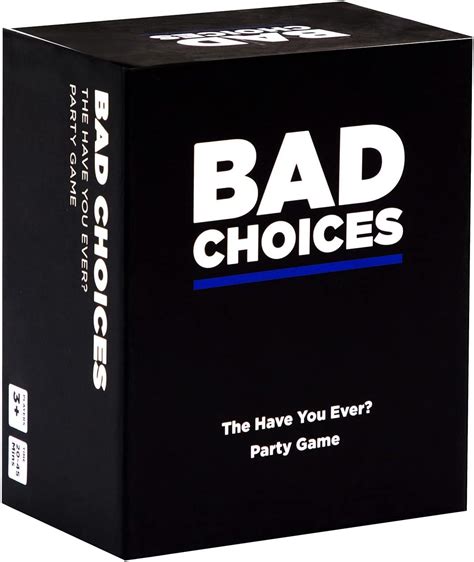 Bad Choices Game