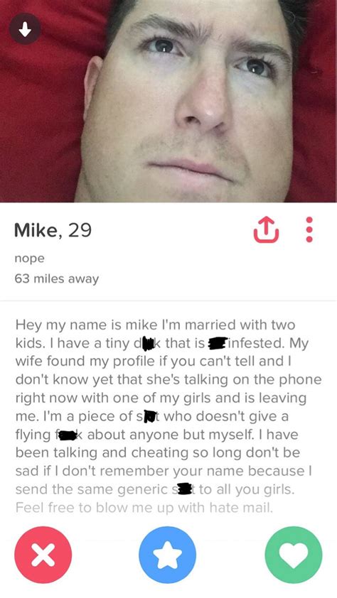 bad dating profile examples