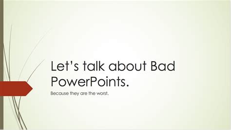 Bad Powerpoint The Reflective Educator Theme Powerpoint 5th Grade - Theme Powerpoint 5th Grade