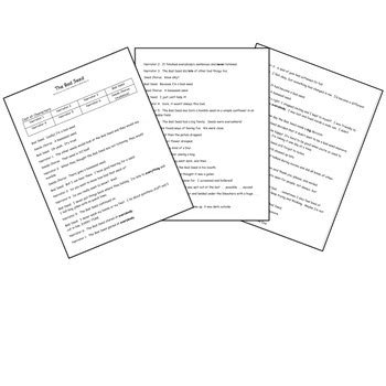 Bad Seed Play Script