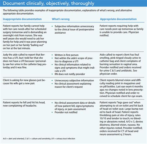 Download Bad Nursing Documentation Examples 