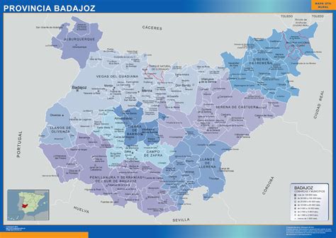 Badajoz En El Mapa