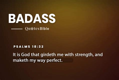 Badass Bible Verses