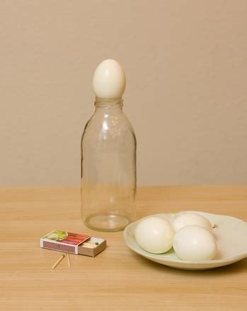bagaimana cara memasukan telur dalam botol