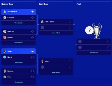 BAGAN LIGA CHAMPION 2023 🫵 Jadwal 8 Besar Liga Champions 2024 - Real Madrid vs Man City