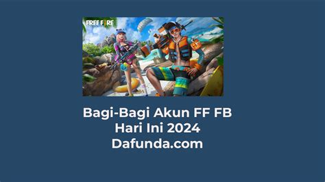 BAGI BAGI AKUN FF FB - Ganti akun ff dari fb ke fb lain