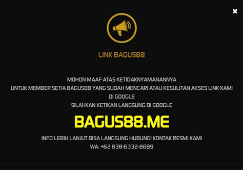 BAGUS88 - BAGUS88 Link Akses Akun Vip Main Pakai Pro Garansi Pasti