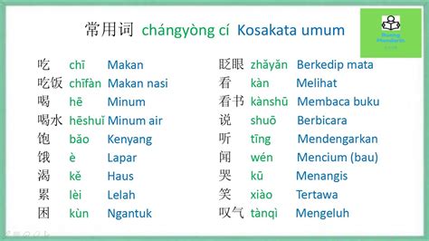 bahasa indonesia ke mandarin