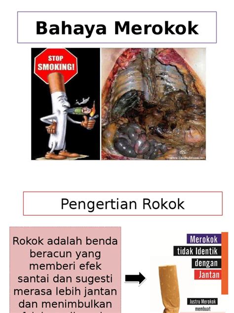bahaya merokok ppt