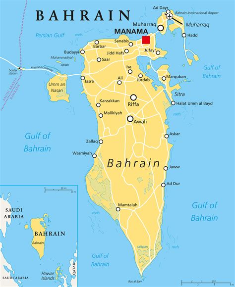 Bahrain Map