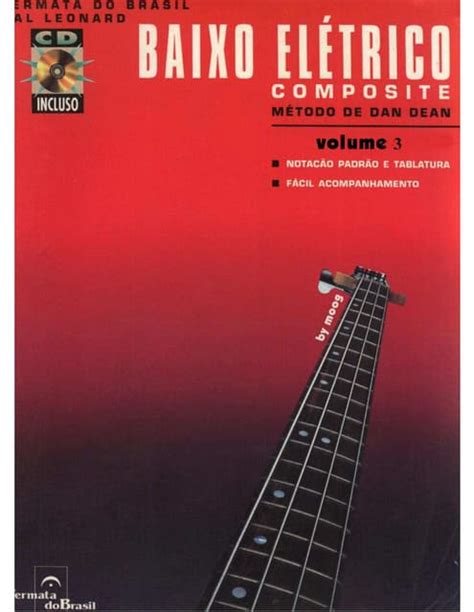 baixo eletrico composite book 3cd for basso elett