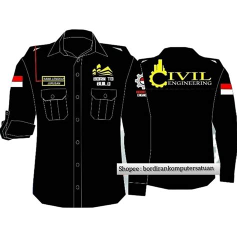 Baju Angkatan Keren  Jual Kemeja Civil Engineering Kemeja Pdh Pdl Civil - Baju Angkatan Keren