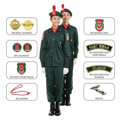 Baju Angkatan Sekolah  Baju Kadet Sekolah Pertahanan Awam Newsmal - Baju Angkatan Sekolah