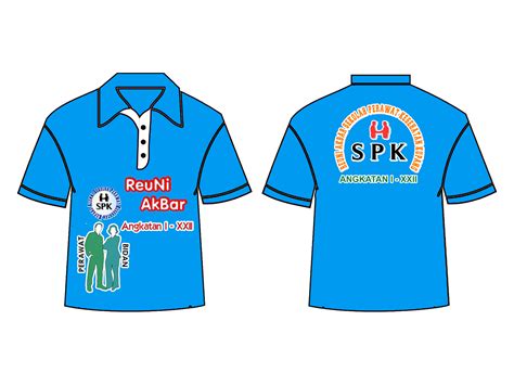 Baju Angkatan Sekolah  Reuni Spk Kupang Semua Angkatan Desain Baju Reuni - Baju Angkatan Sekolah