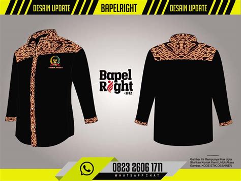 Baju Batik Bpd Konveksi Seragam Bapelright Logo Resmi Baju Dinas Bpd Desa - Baju Dinas Bpd Desa