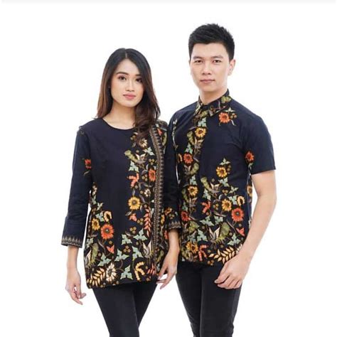 Baju Batik Couple Modern Model Batik Model Baju Model Baju Batik Sinoman Modern - Model Baju Batik Sinoman Modern