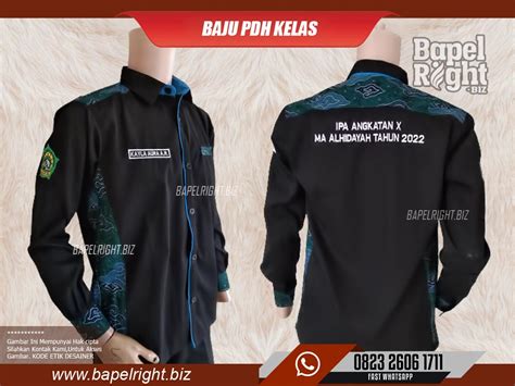 Baju Batik Kombinasi Contoh Baju Pdh Organisasi - Contoh Baju Pdh Organisasi