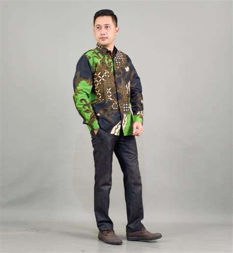 Baju Batik Kombinasi Seragam Sinoman Batik Kombinasi - Seragam Sinoman Batik Kombinasi