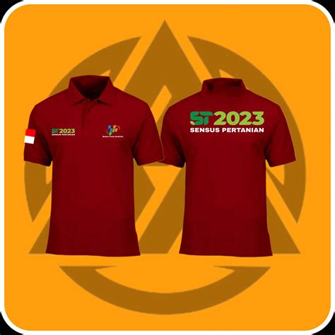 Baju Berkerah Tangan Pendek Sensus Pertanian 2023 Baju Baju Jurusan Pertanian Smk - Baju Jurusan Pertanian Smk