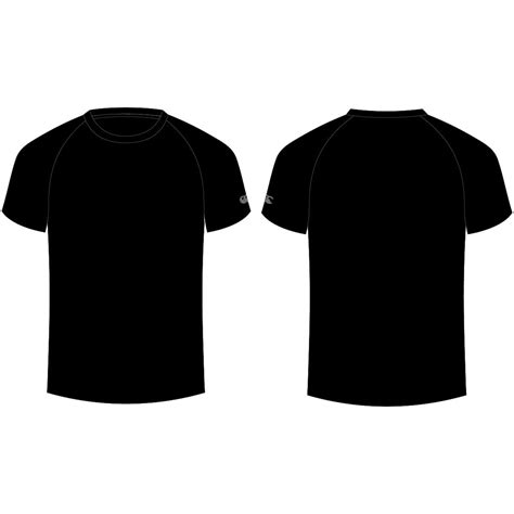 Baju Depan Belakang  Black T Shirt Mockup Front And Back View - Baju Depan Belakang