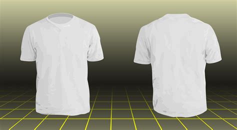 Baju Depan Belakang  Download Template Kaos Psd Gratis - Baju Depan Belakang