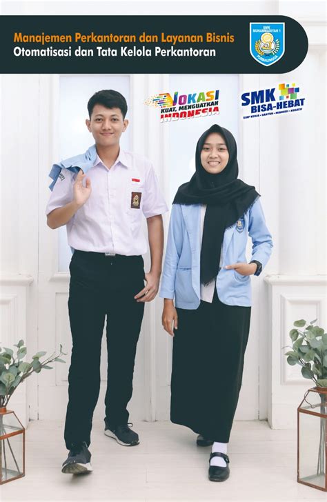 Baju Jurusan Administrasi Perkantoran  Manajemen Perkantoran Dan Layanan Bisnis Mplb Smk Muhammadiyah - Baju Jurusan Administrasi Perkantoran