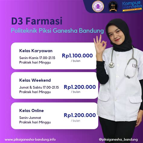 Baju Jurusan Farmasi  Biaya Kuliah D3 Farmasi Politeknik Piksi Ganesha Bandung - Baju Jurusan Farmasi