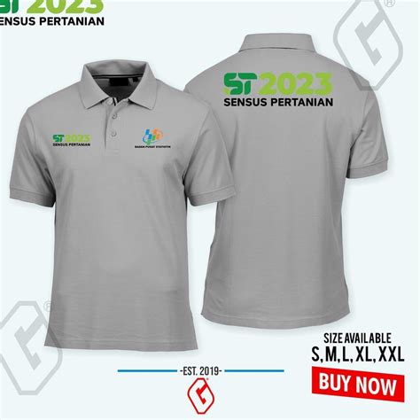 Baju Jurusan Pertanian  Jual Polo Shirt Sensus Pertanian Baju Kerah Bps - Baju Jurusan Pertanian