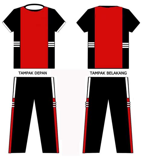 Baju Olahraga Smp 2  Desain Kaos Olahraga Sd Lengan Panjang Smp Berkerah - Baju Olahraga Smp 2