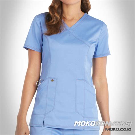 Baju Perawat  Baju Jaga Baju Perawat Baju Dokter Premium - Baju Perawat
