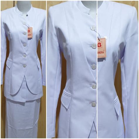 Baju Perawat  Jual Blazer Putih Seragam Perawat Seragam Kesehatan Baju - Baju Perawat