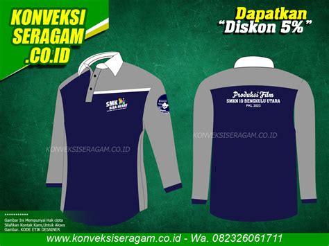 Baju Pkl  Hasil Produksi Dan Desain Kemeja Wearpack Nagata Drill - Baju Pkl