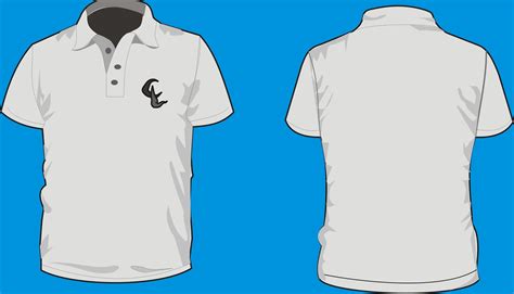 Baju Polos Buat Desain  Template Polo Shirt Hijau Dan Putih Kosong Untuk - Baju Polos Buat Desain