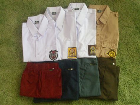 Baju Sekolah Seragam Sekolah Baju Seragam Sekolah Pramuka Baju Jurusan Smk 2 Telku - Baju Jurusan Smk 2 Telku